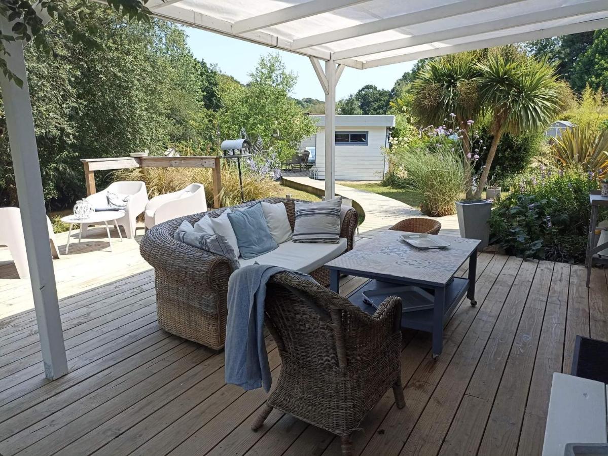Lodge Avec Vue Sur La Riviere Lannion Eksteriør billede