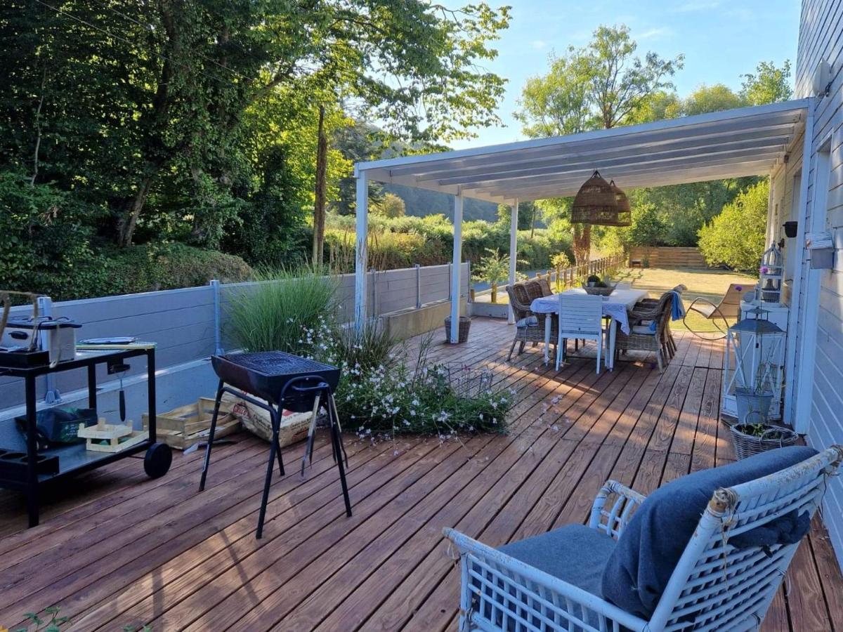 Lodge Avec Vue Sur La Riviere Lannion Eksteriør billede